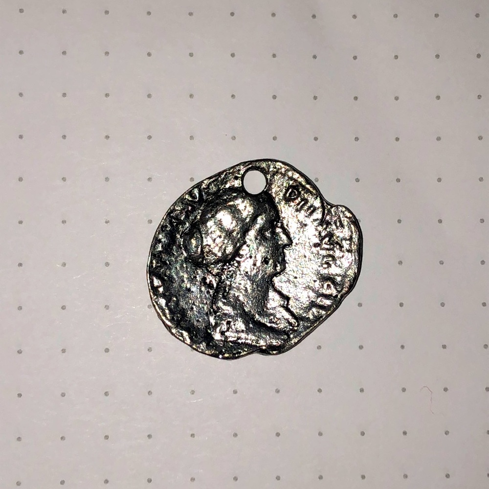 Silver Coin Pendant